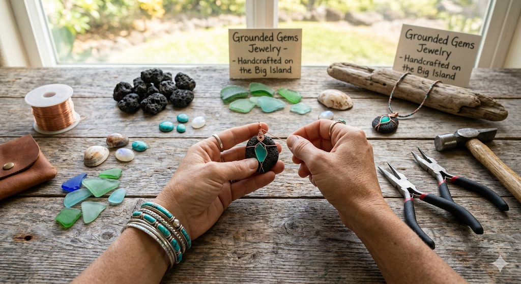 Island-Inspired Artistry: Sourcing the Magic of Grounded Gems⁠