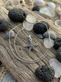 Sterling Silver Starfish Necklace