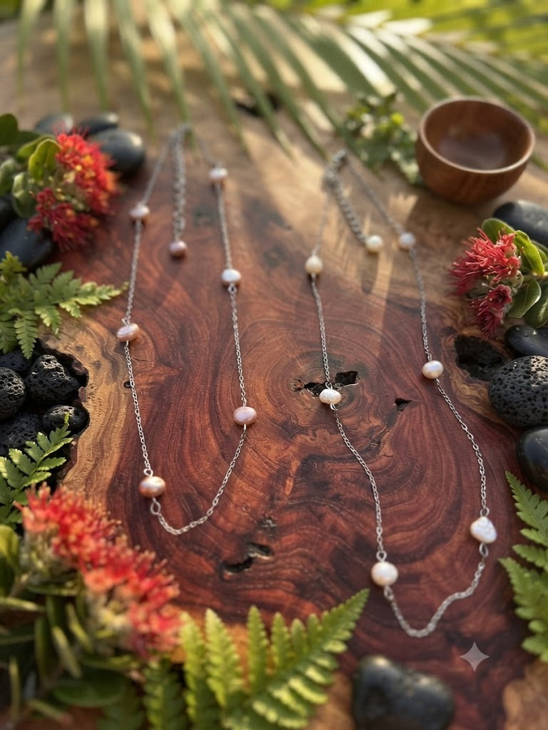 Freshwater Pearl Bead Necklace