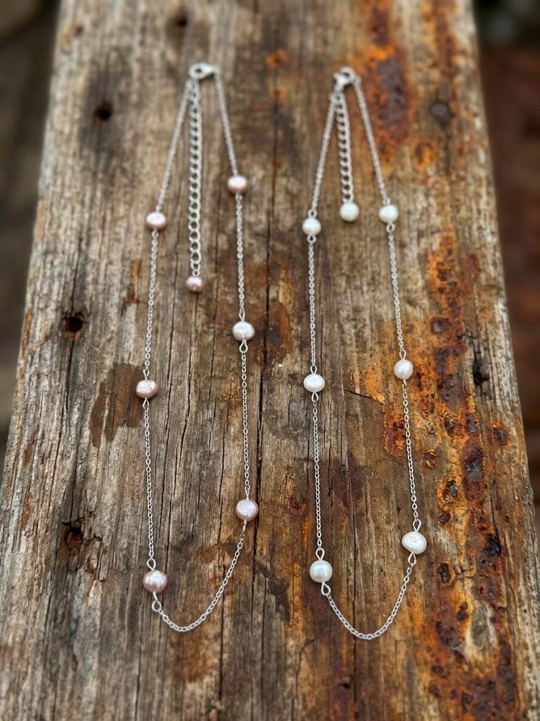 Freshwater Pearl Bead Necklace
