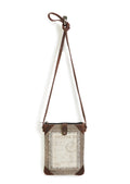 Atlas Up-Cycled Canvas Crossbody Bag
