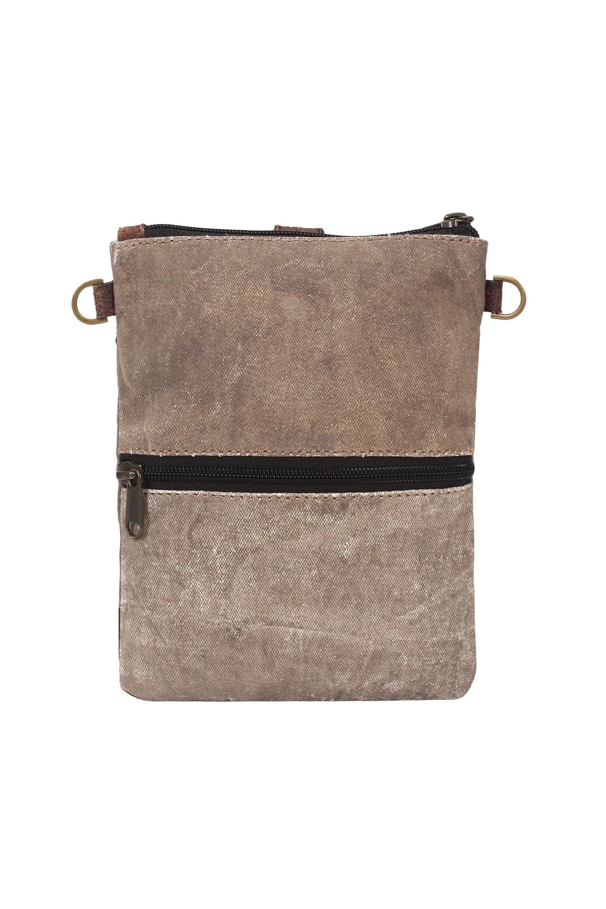 Atlas Up-Cycled Canvas Crossbody Bag