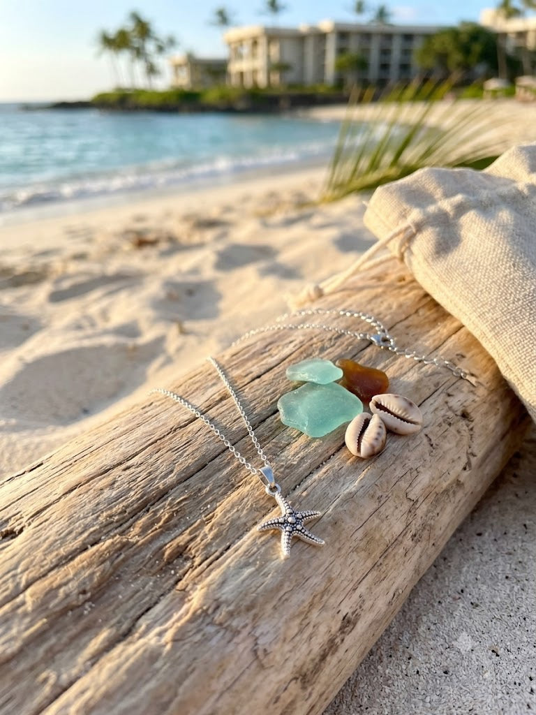 Sterling Silver Starfish Necklace