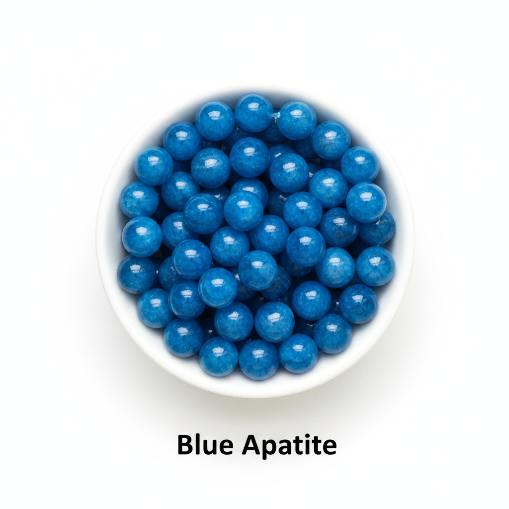 Blue Apatite Swatch - Brighter
