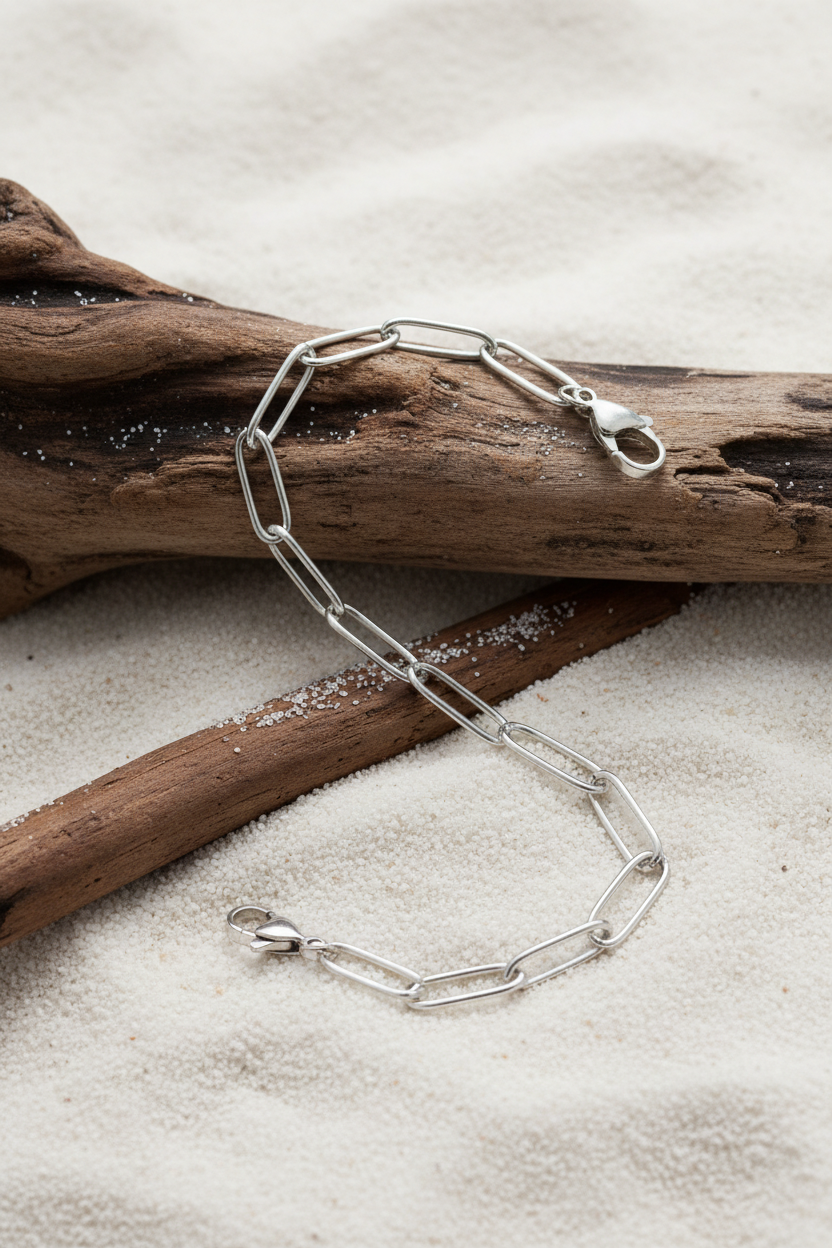 Paperclip Chain Bracelet